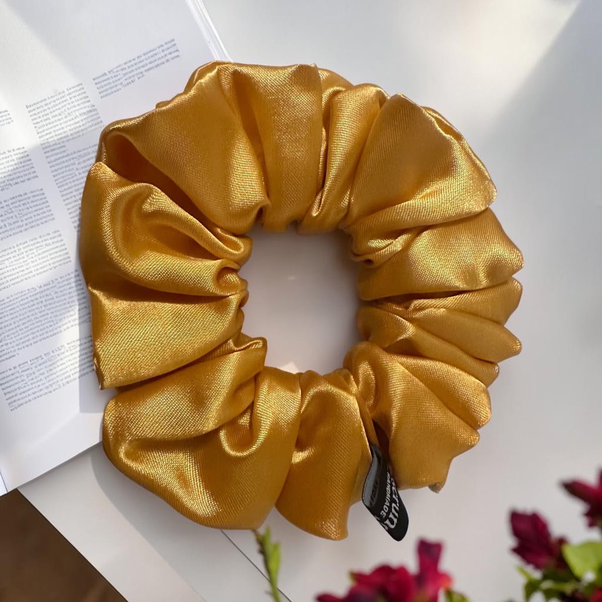 Gold Scrunchie