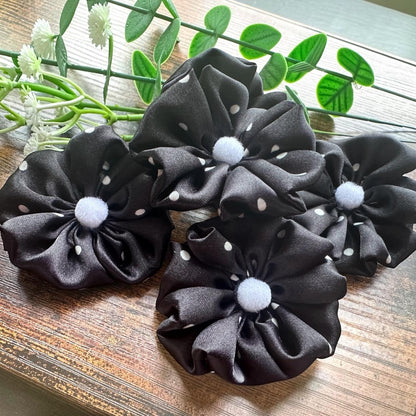 Midnight Bloom Hair Tie