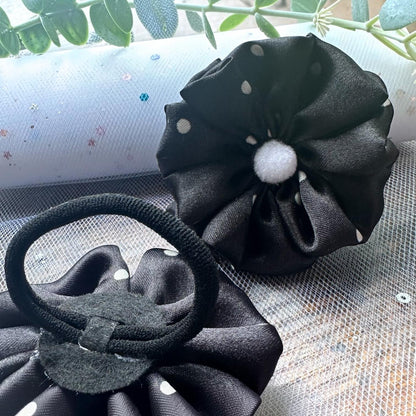 Midnight Bloom Hair Tie