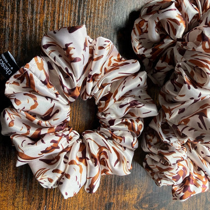 Amaretto Swirl Scrunchie