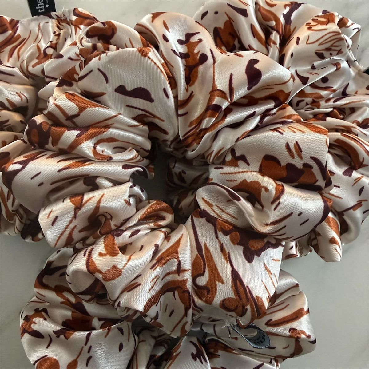 Amaretto Swirl Scrunchie