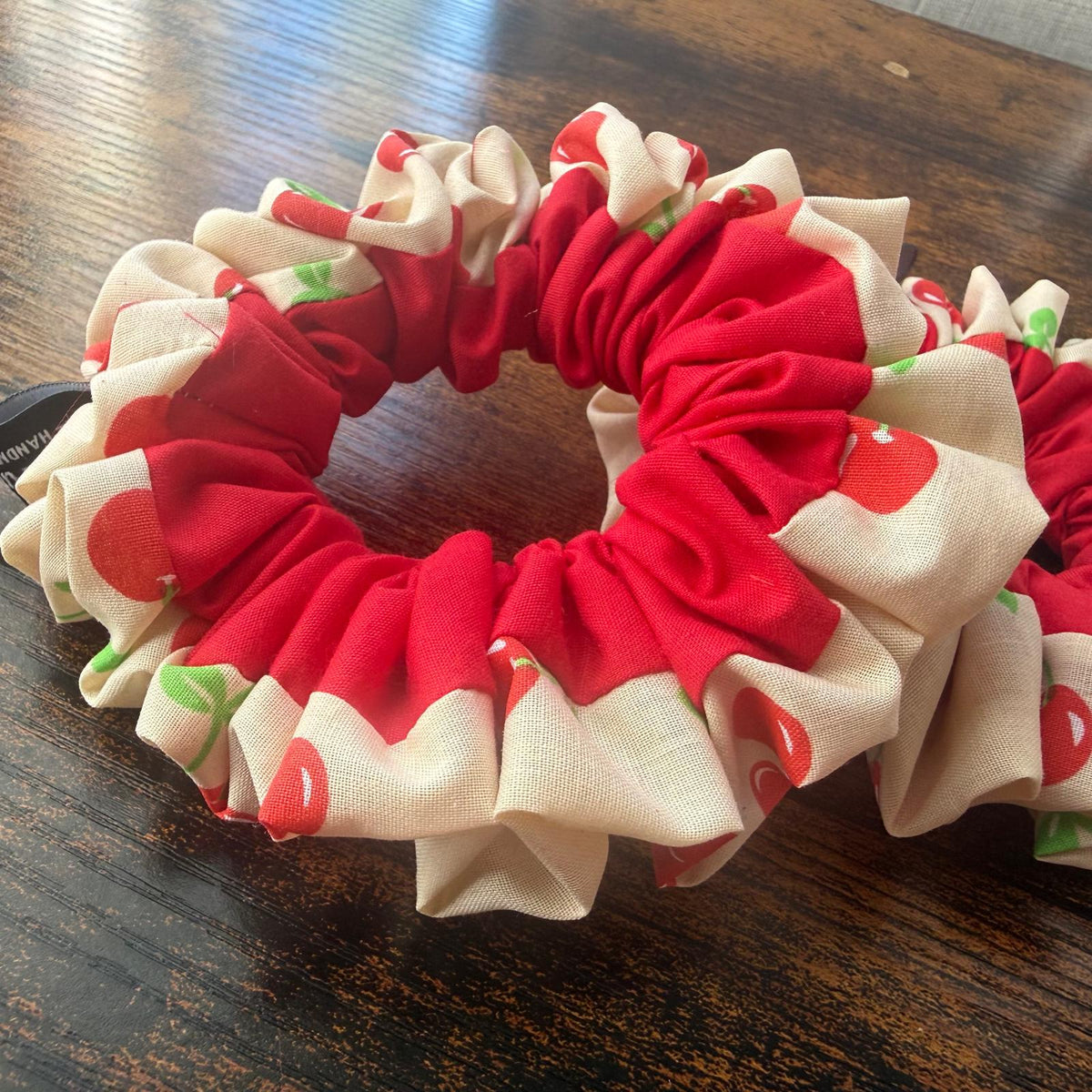 Cherry on Top Scrunchie